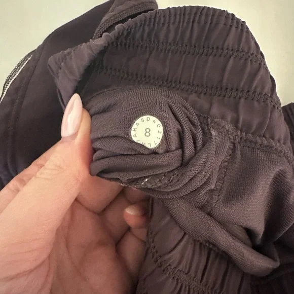 Lululemon Athletica Women's Plum/Purple Shorts - Picture 2 of 4
